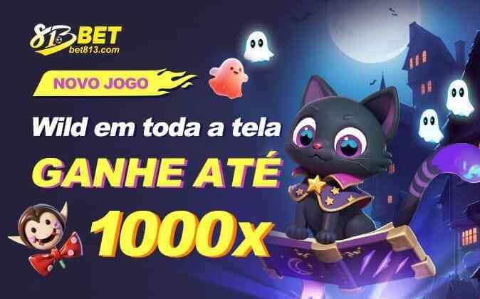 Banner com novo jogo da 813Bet mostrando personagem e multiplicador 1000x.